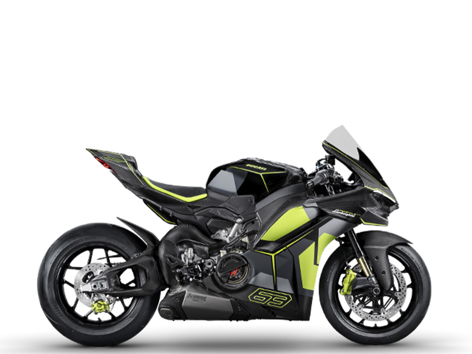 Мотоцикл DUCATI Panigale V4 Lamborghini (BLACK/LIME) 2026
